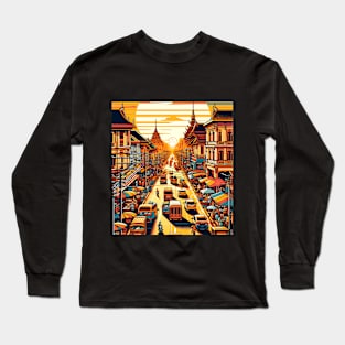 Sunset in Asia Long Sleeve T-Shirt